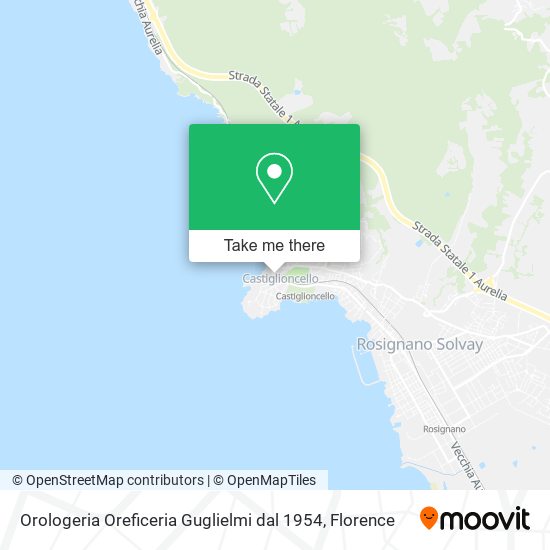 Orologeria Oreficeria Guglielmi dal 1954 map