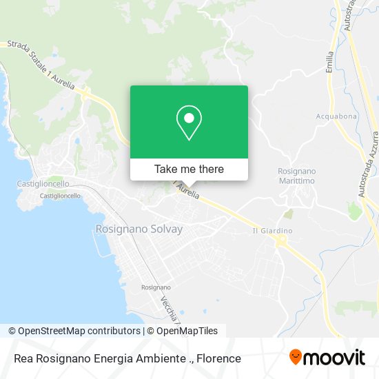 Rea Rosignano Energia Ambiente . map