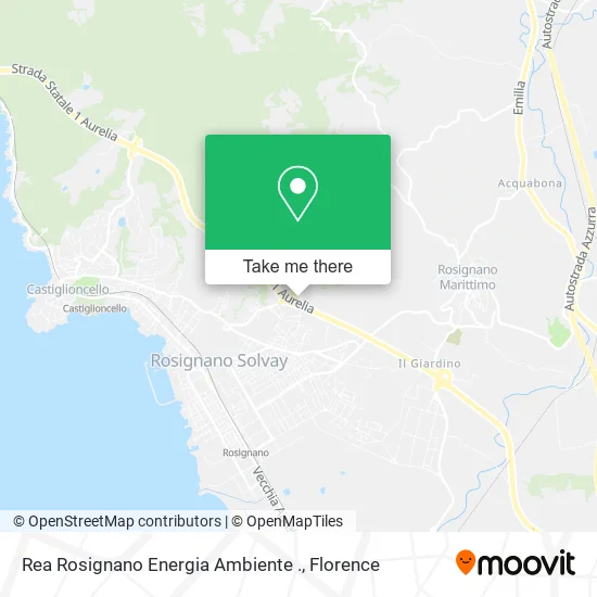 Rea Rosignano Energy Environment map