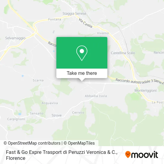 Fast & Go Express Transport by Peruzzi Veronica & Co. map
