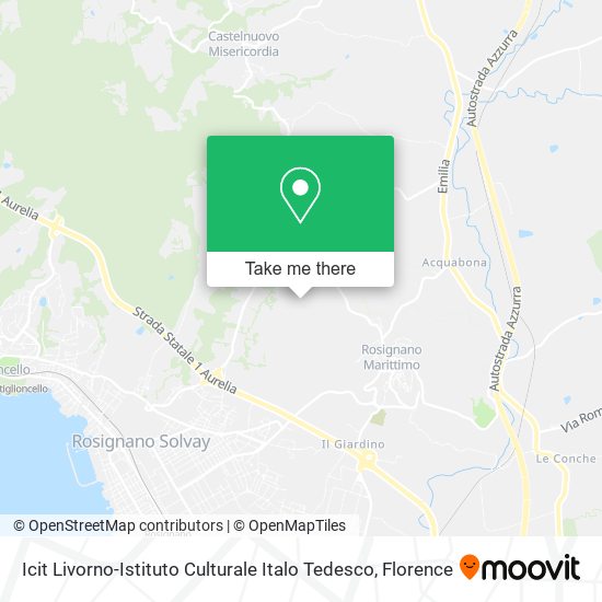 Icit Livorno-Istituto Culturale Italo Tedesco map