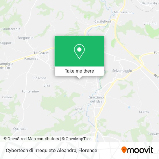 Cybertech di Irrequieto Aleandra map