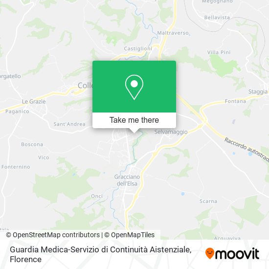 Guardia Medica-Servizio di Continuità Aistenziale map