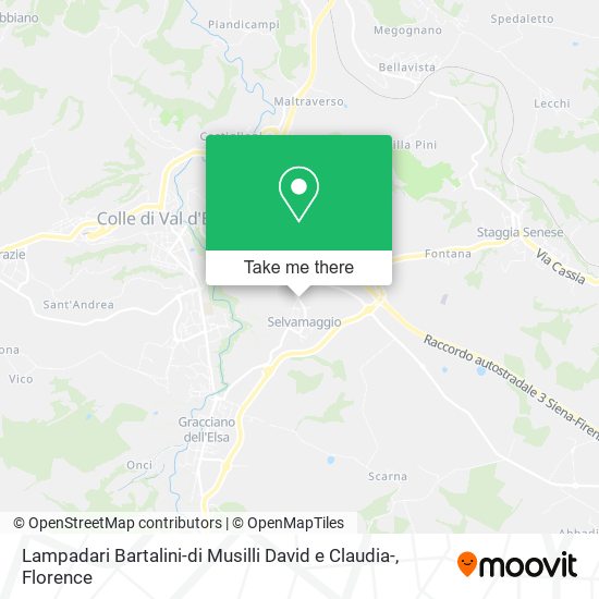 Lampadari Bartalini-di Musilli David e Claudia- map