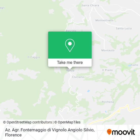 Az. Agr. Fontemaggio di Vignolo Angiolo Silvio map