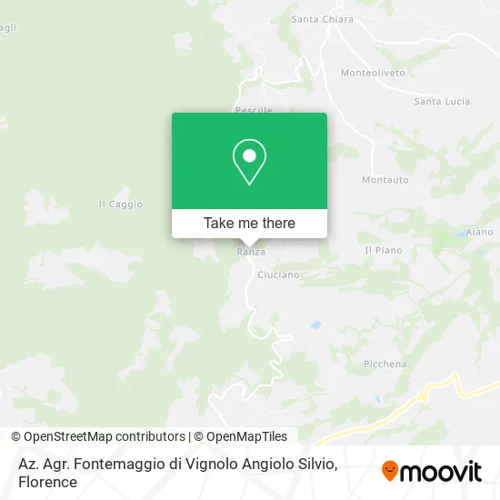 Az. Agr. Fontemaggio di Vignolo Angiolo Silvio map