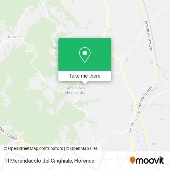 Il Merendacolo del Cinghiale map
