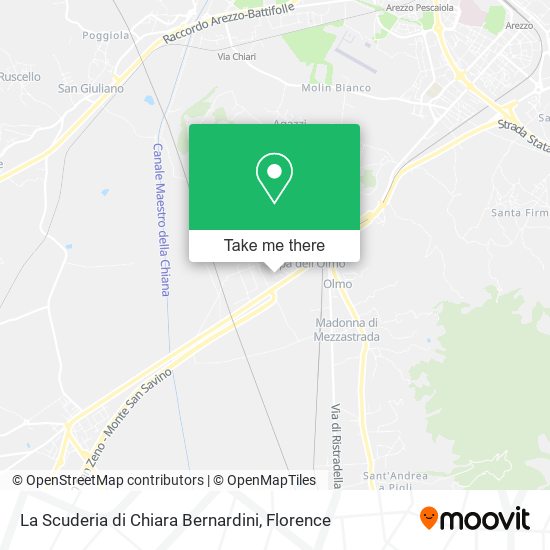 La Scuderia di Chiara Bernardini map