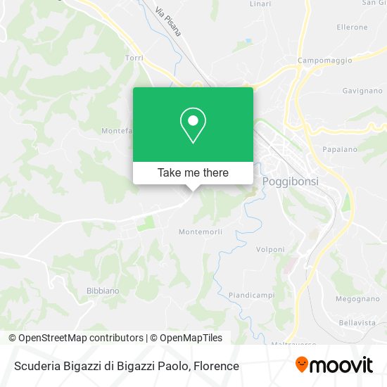Scuderia Bigazzi di Bigazzi Paolo map