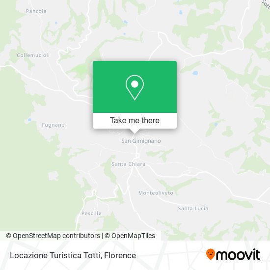 Locazione Turistica Totti map