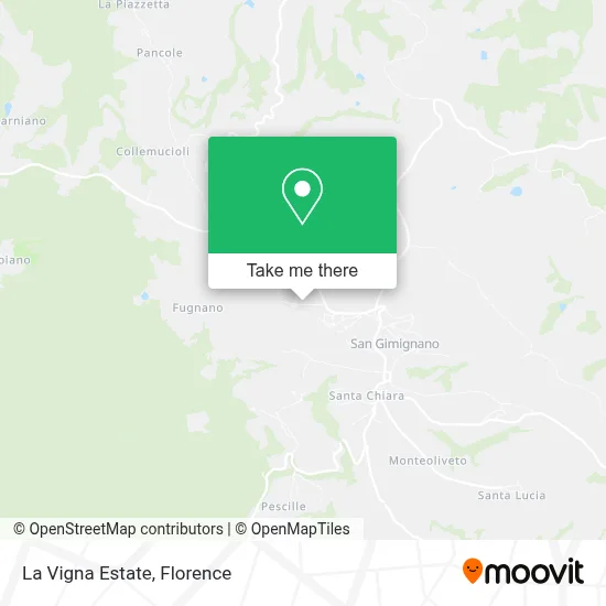 La Vigna Estate map