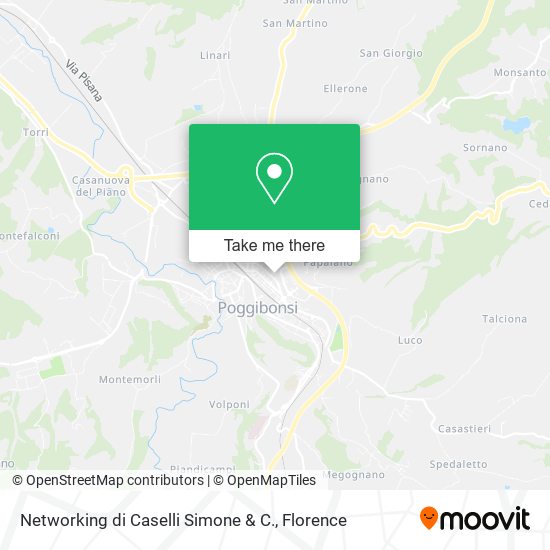 Networking di Caselli Simone & C. map