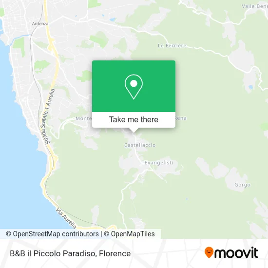 B&B Little Paradise map