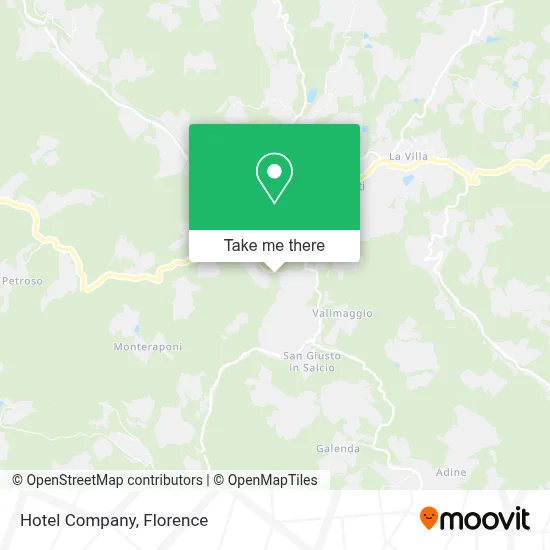 Hotel Company map