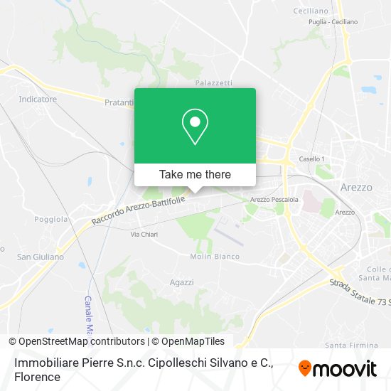 Immobiliare Pierre S.n.c. Cipolleschi Silvano e C. map