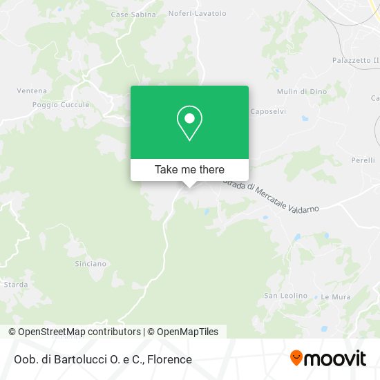 Oob. di Bartolucci O. e C. map