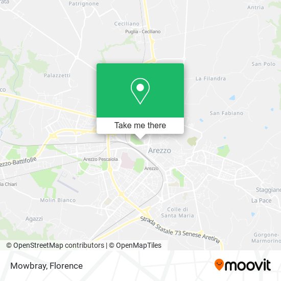 Mowbray map