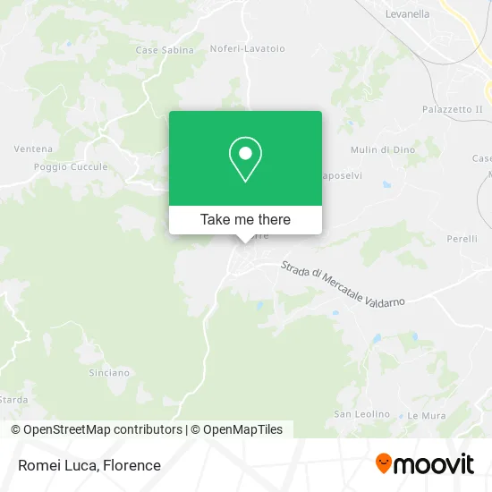 Romei Luca map