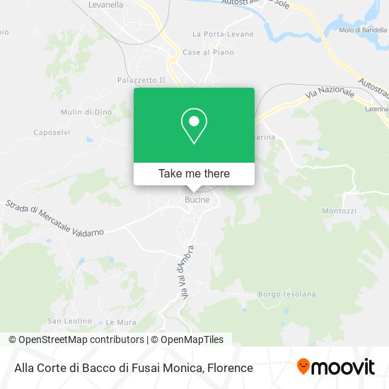 Alla Corte di Bacco di Fusai Monica map