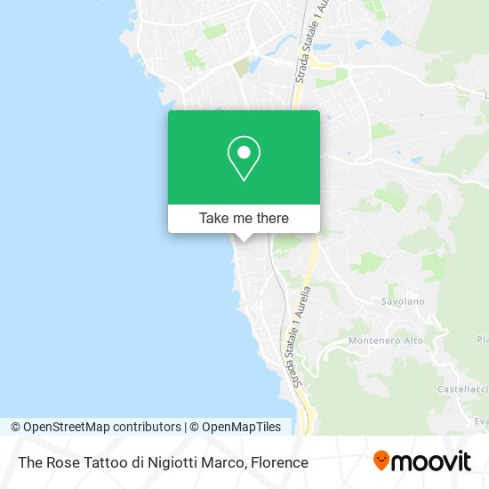 The Rose Tattoo di Nigiotti Marco map