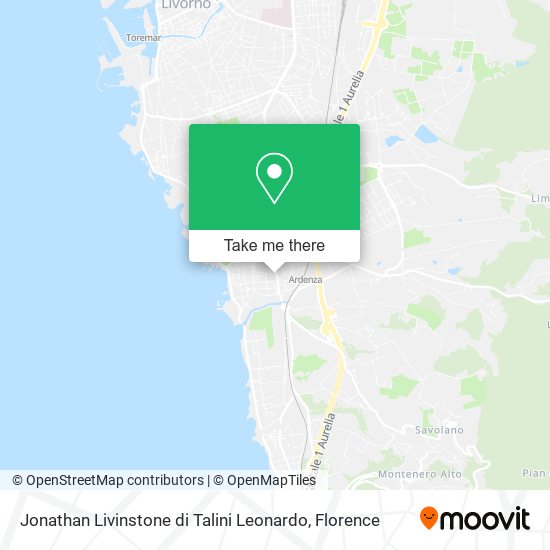 Jonathan Livinstone di Talini Leonardo map