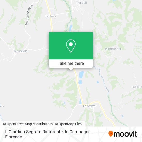 Il Giardino Segreto Ristorante .In Campagna map