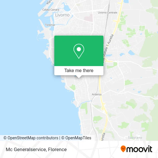 Mc Generalservice map