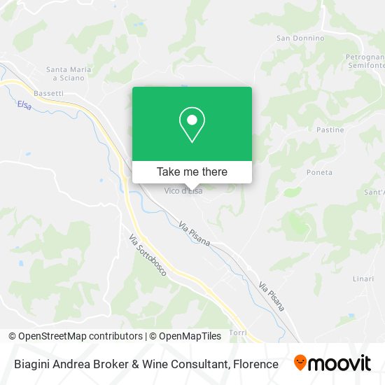 Biagini Andrea Broker & Wine Consultant map