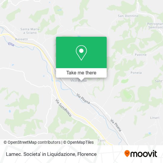 Lamec. Societa' in Liquidazione map