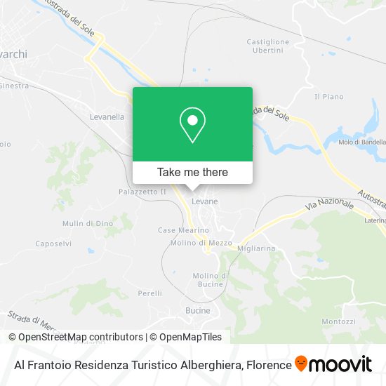 Al Frantoio Residenza Turistico Alberghiera map