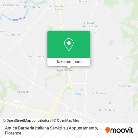 Antica Barberia Italiana Servizi su Appuntamento map