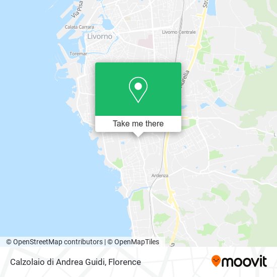 Calzolaio di Andrea Guidi map