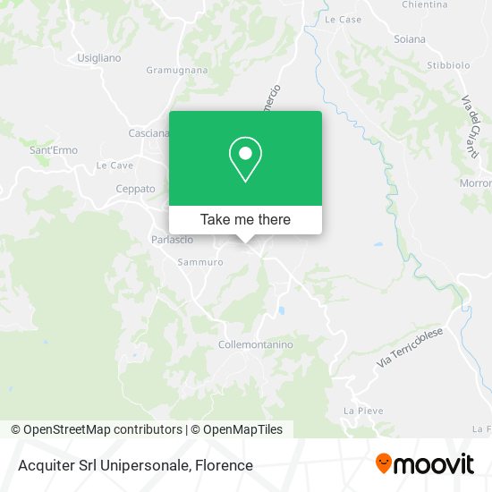 Acquiter Srl Unipersonale map