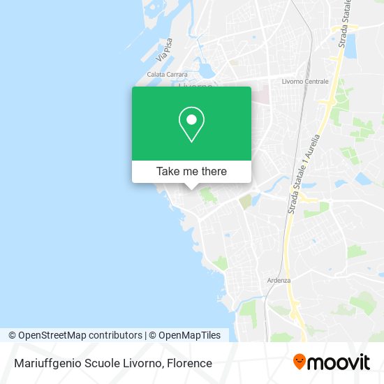 Mariuffgenio Scuole Livorno map