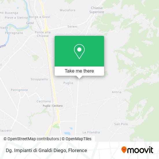 Dg. Impianti di Gnaldi Diego map