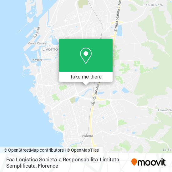 Faa Logistica Societa' a Responsabilita' Limitata Semplificata map