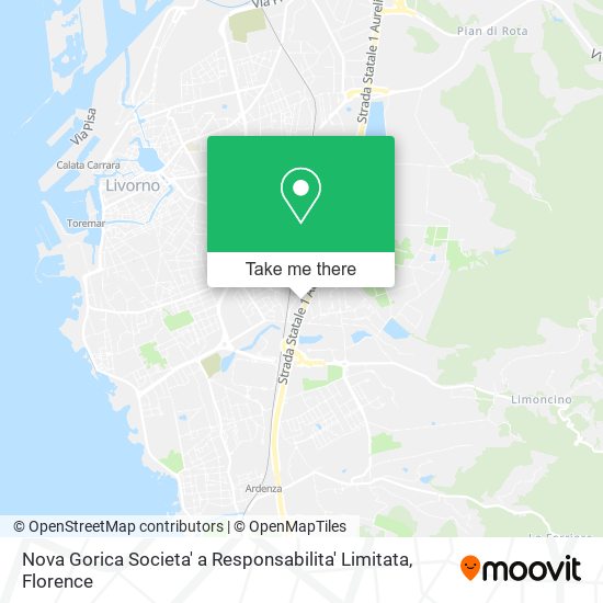 Nova Gorica Societa' a Responsabilita' Limitata map