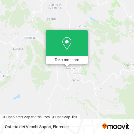 Osteria dei Vecchi Sapori map