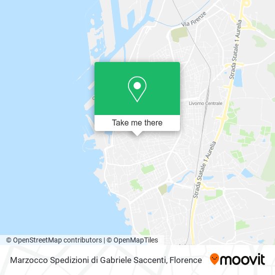 Marzocco Spedizioni di Gabriele Saccenti map