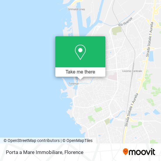 Porta a Mare Immobiliare map