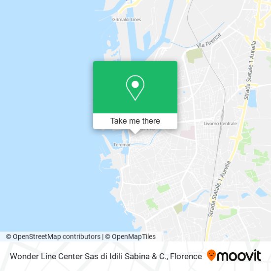 Wonder Line Center Sas di Idili Sabina & C. map