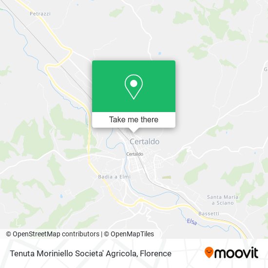 Tenuta Moriniello Societa' Agricola map