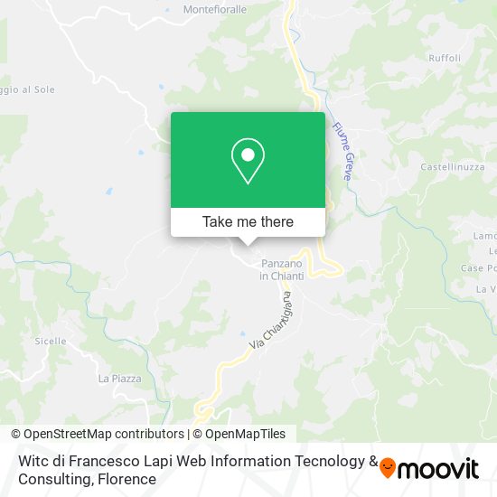 Witc di Francesco Lapi Web Information Tecnology & Consulting map