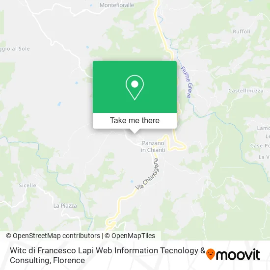 Witc di Francesco Lapi Web Information Tecnology & Consulting map