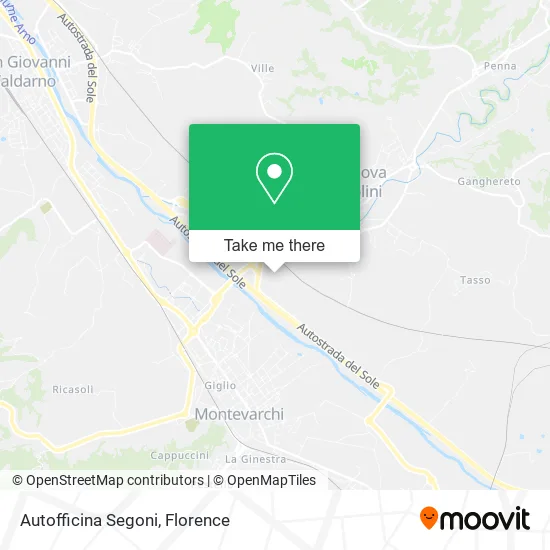 Segoni Auto Repair map