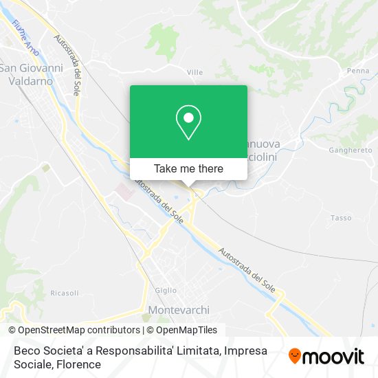 Beco Societa' a Responsabilita' Limitata, Impresa Sociale map