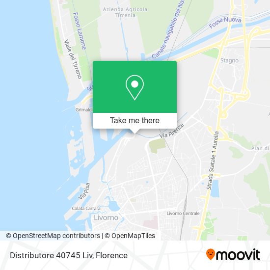Distributore 40745 Liv map