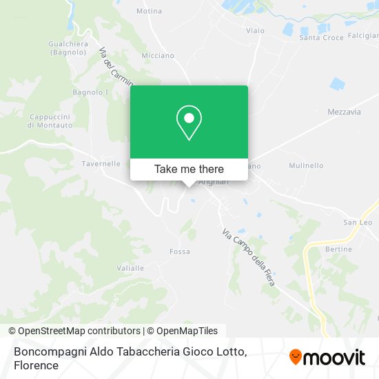 Boncompagni Aldo Tabaccheria Gioco Lotto map