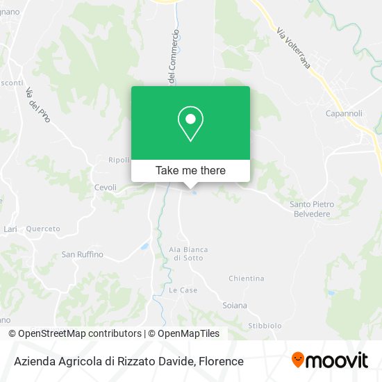 Azienda Agricola di Rizzato Davide map
