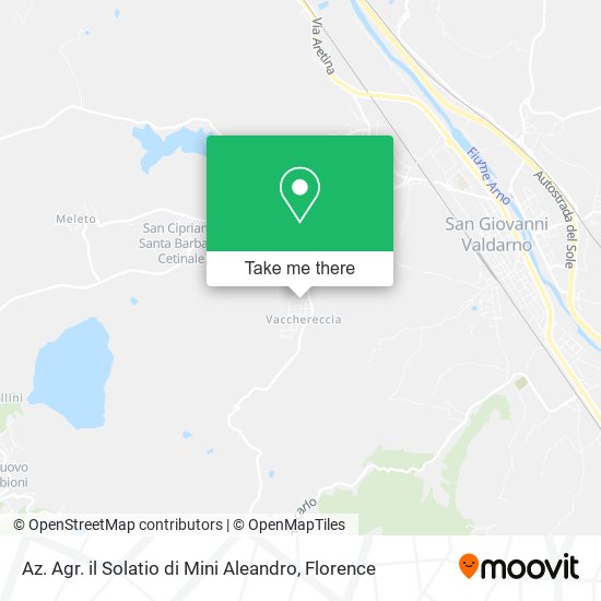 Az. Agr. il Solatio di Mini Aleandro map
